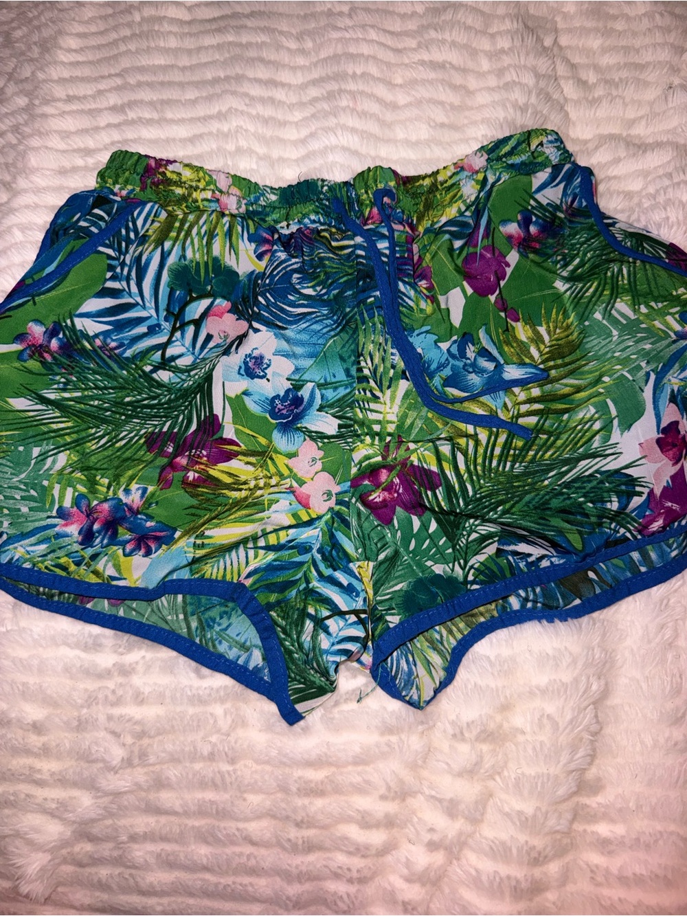 Tropical Women’s Swim Coverup Shorts